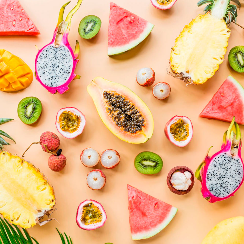 Frutas cultivadas con respeto por la tierra y producción responsable para exportación a Europa